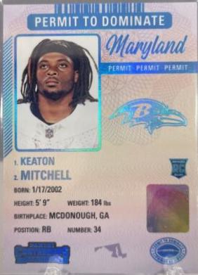 Keaton Mitchell #14