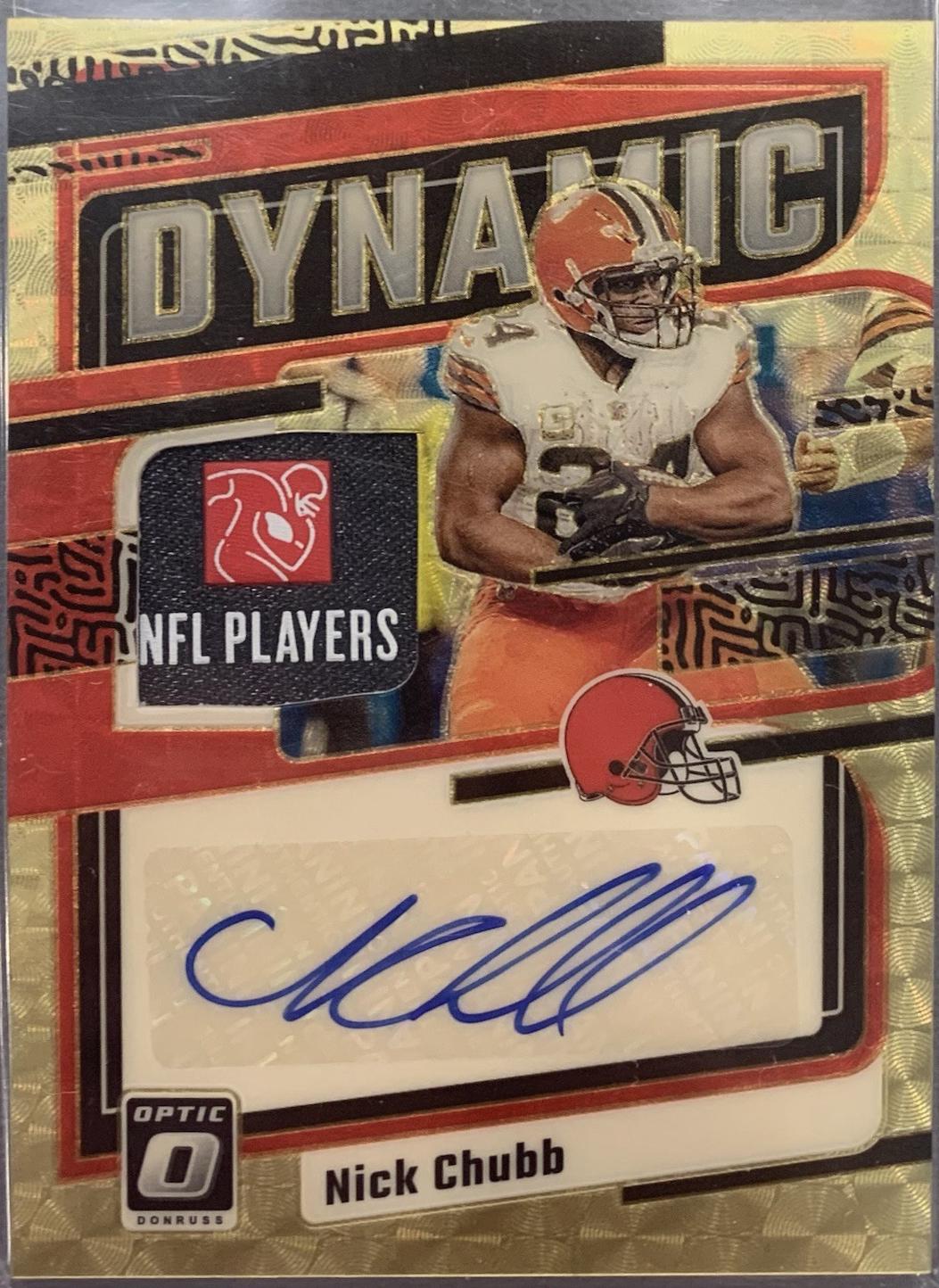 Nick Chubb [Gold Vinyl] #23
