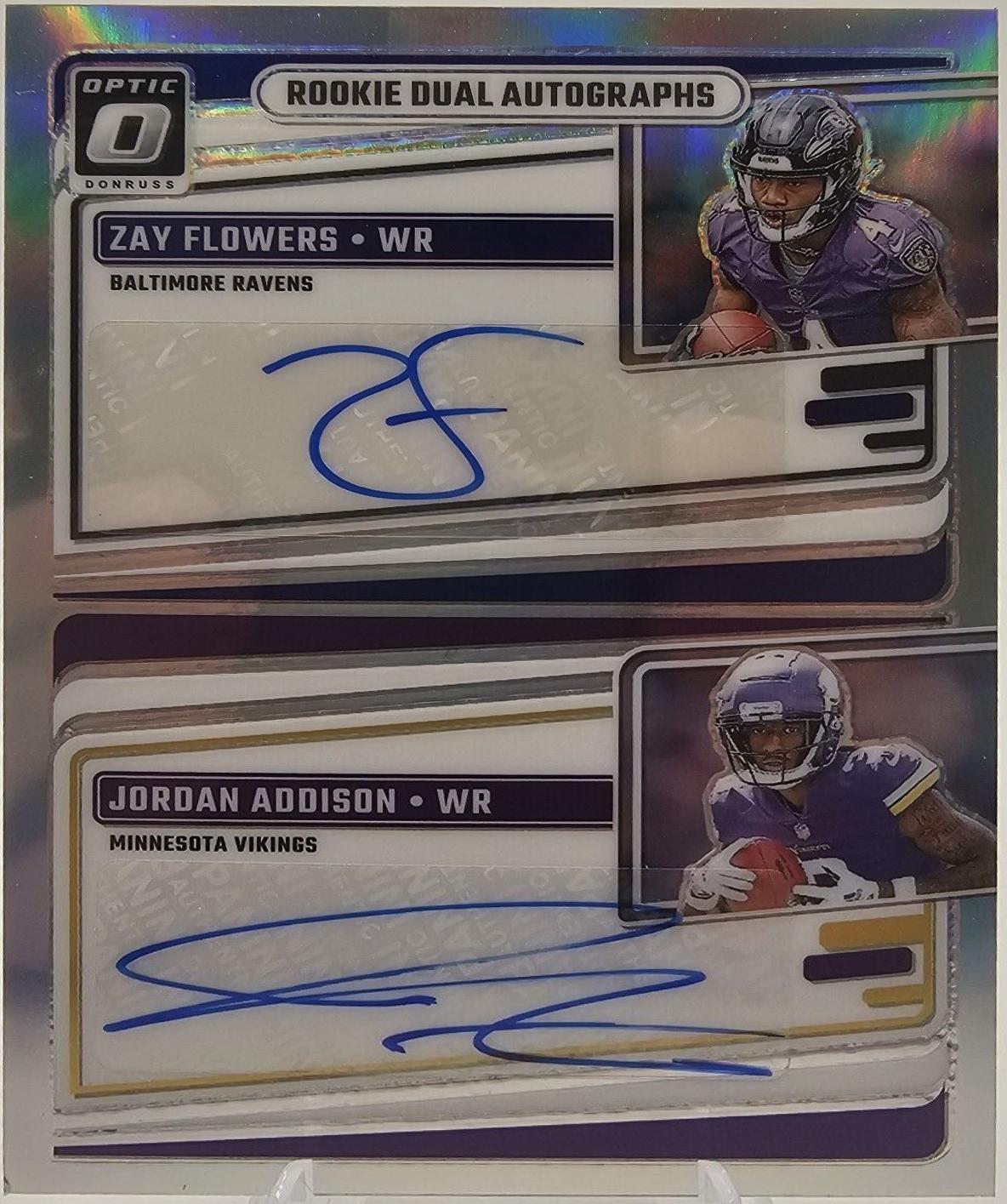 Zay Flowers / Jordan Addison #8