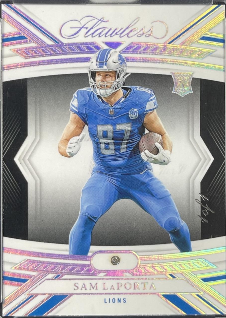 Sam LaPorta [Diamond Black] #107