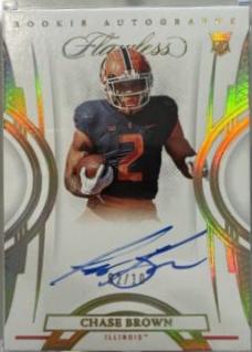 Chase Brown [Autograph Gold] #129