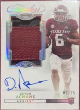 De'Von Achane [Horizontal Patch Autograph] #140