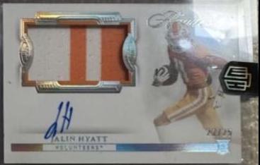 Jalin Hyatt [Horizontal Patch Autograph] #150