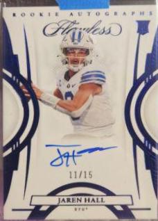 Jaren Hall [Autograph Sapphire] #119