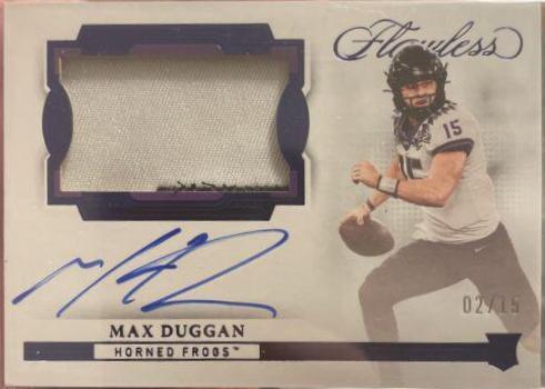 Max Duggan [Horizontal Patch Autograph] #133