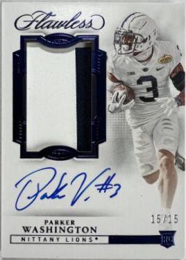 Parker Washington [Horizontal Patch Autograph] #157