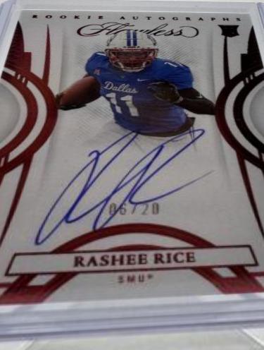 Rashee Rice [Autograph Ruby] #107