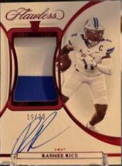 Rashee Rice [Horizontal Patch Autograph] #159