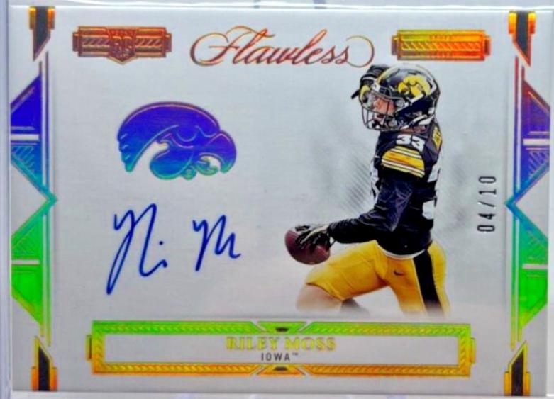 Riley Moss [Autograph Gold] #116