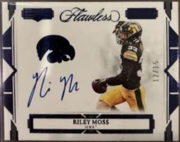 Riley Moss [Autograph Sapphire] #116