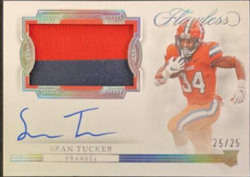 Sean Tucker [Horizontal Patch Autograph] #145