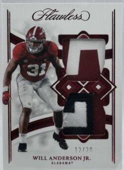 Will Anderson Jr. [Horizontal Patch Autograph Ruby] #166