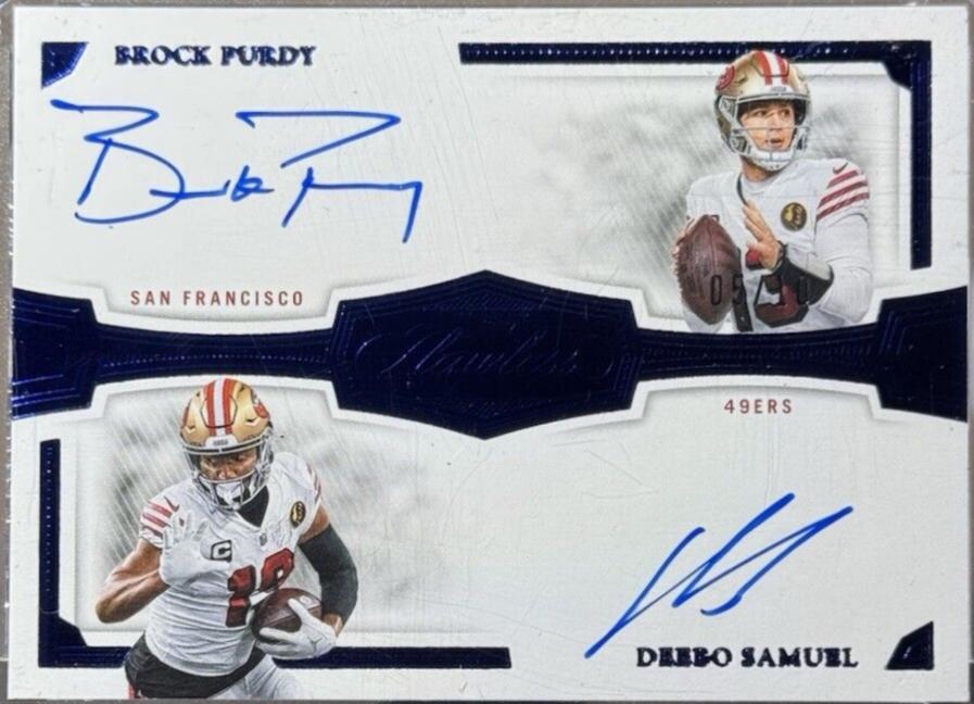 Brock Purdy / Deebo Samuel [Sapphire] #6