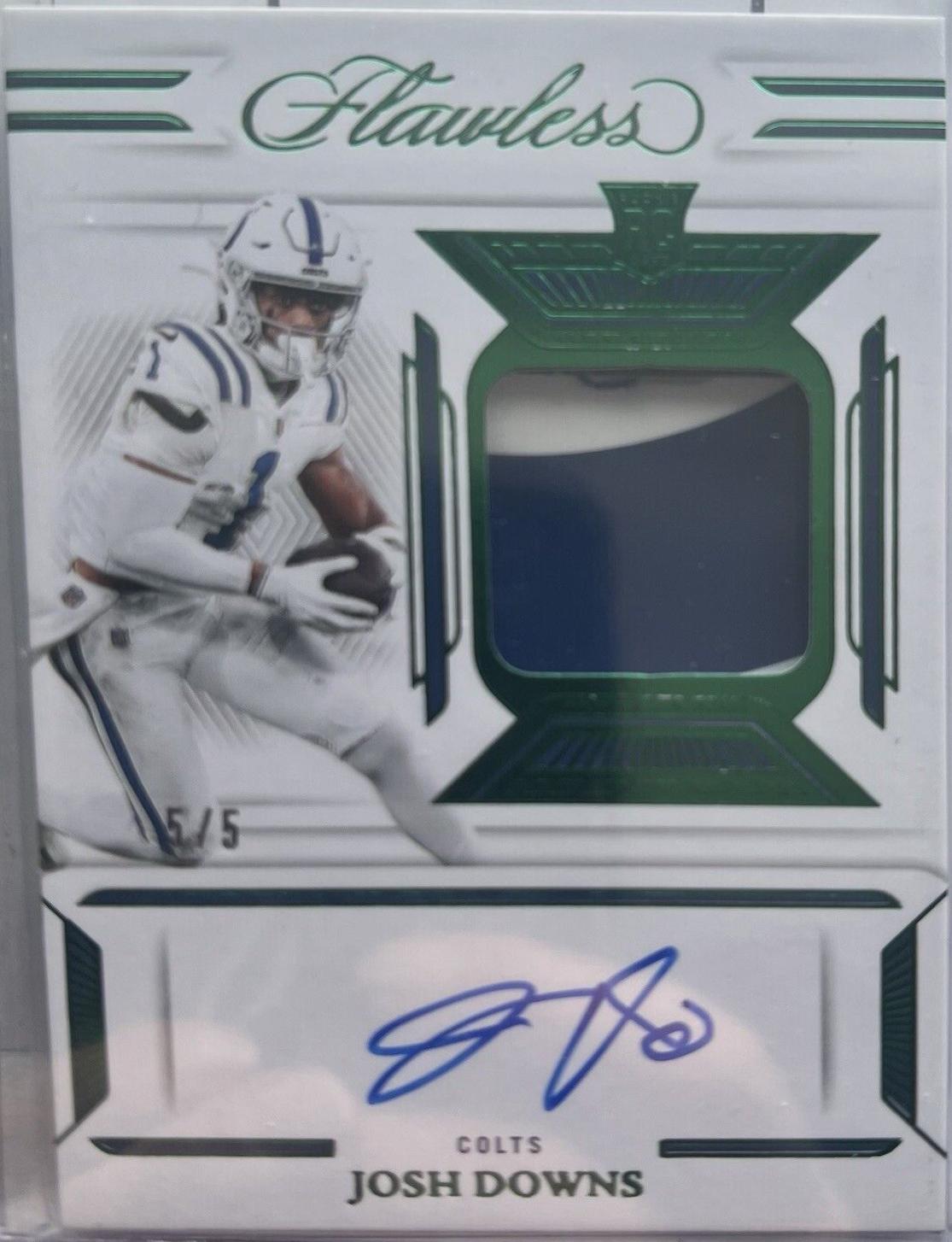Josh Downs [Emerald] #15