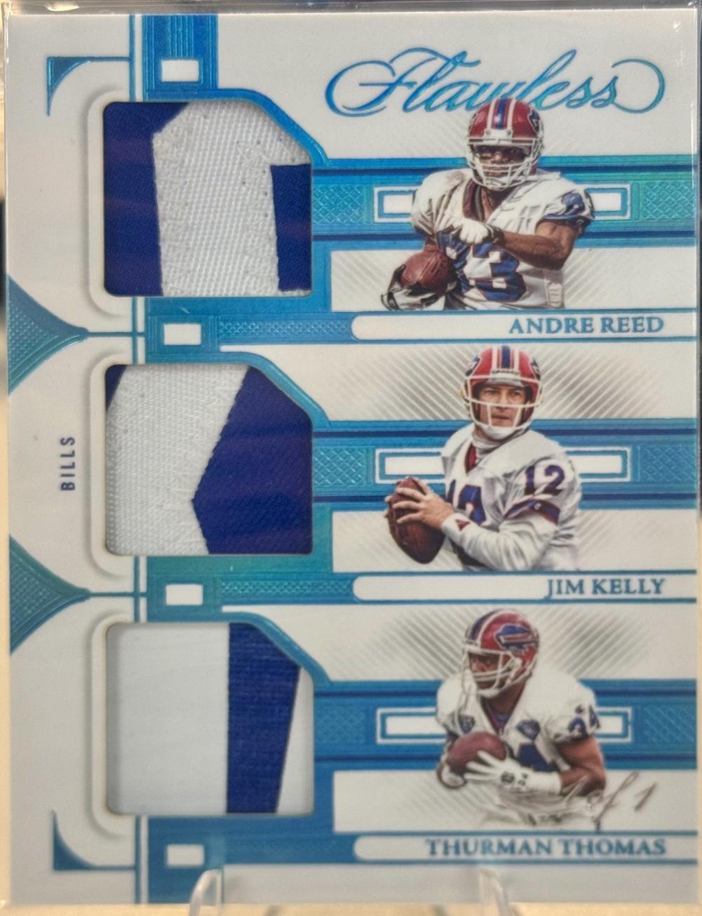 Andre Reed / Jim Kelly / Thurman Thomas [Platinum] #2