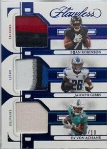 Bijan Robinson / De'Von Achane / Jahmyr Gibbs [Sapphire] #9