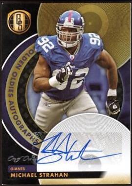 Michael Strahan [Black] #GO-MS