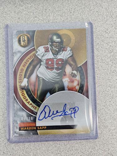 Warren Sapp [White Gold] #GO-WS