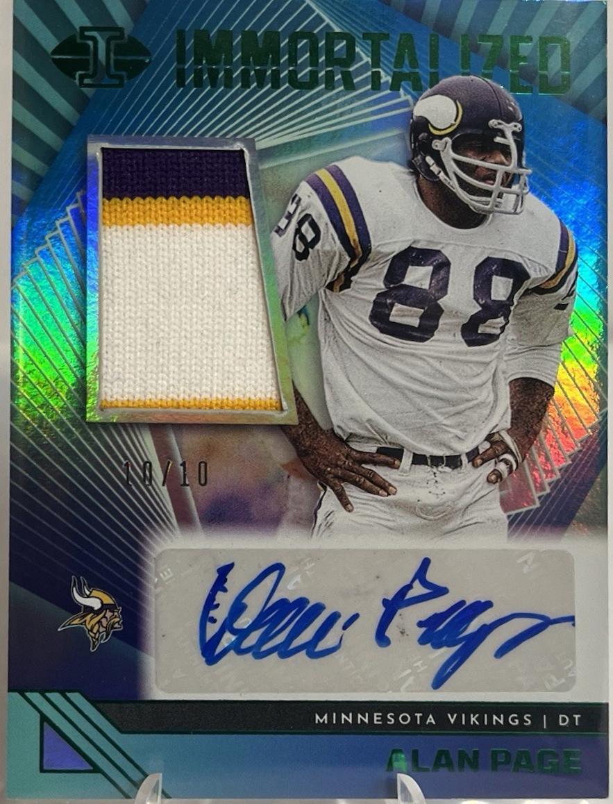 Alan Page [Purple] #IJA-AP