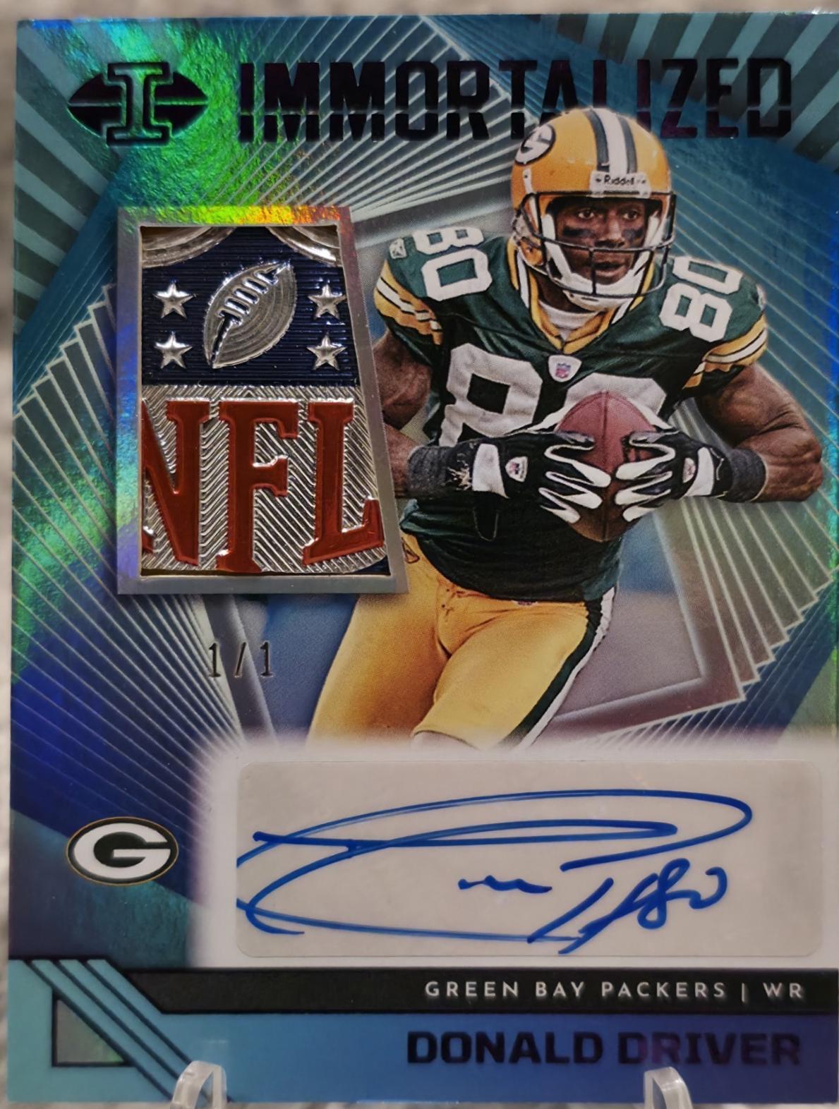 Donald Driver [Purple] #IJA-DD