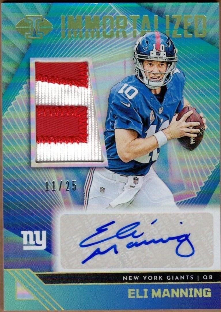 Eli Manning [Gold] #IJA-EM
