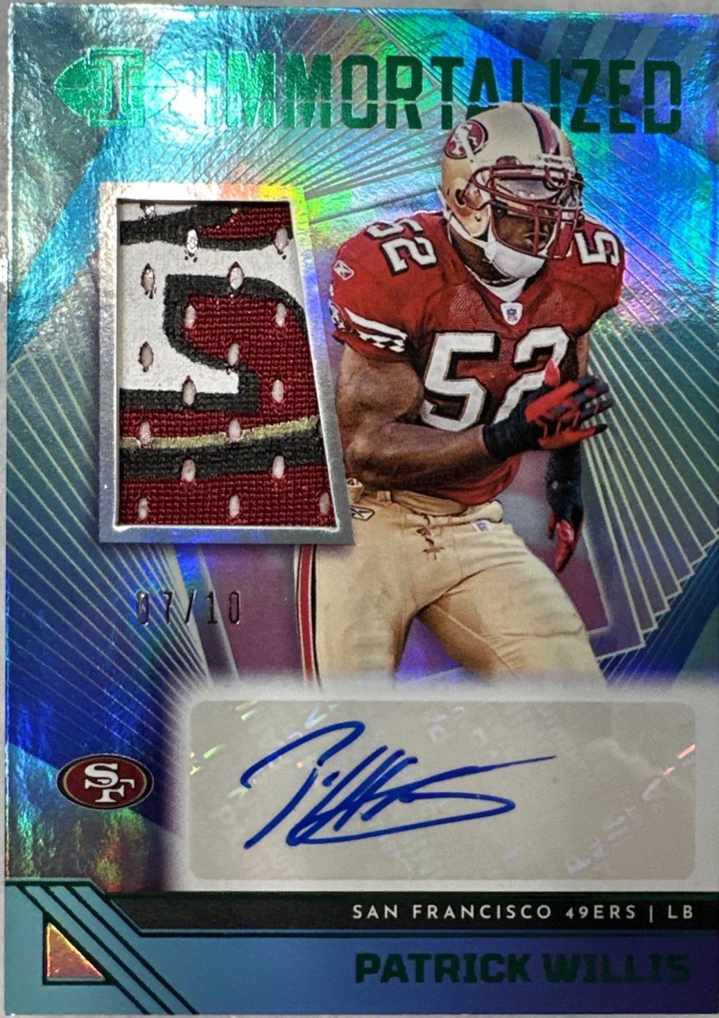 Patrick Willis [Green] #IJA-PW