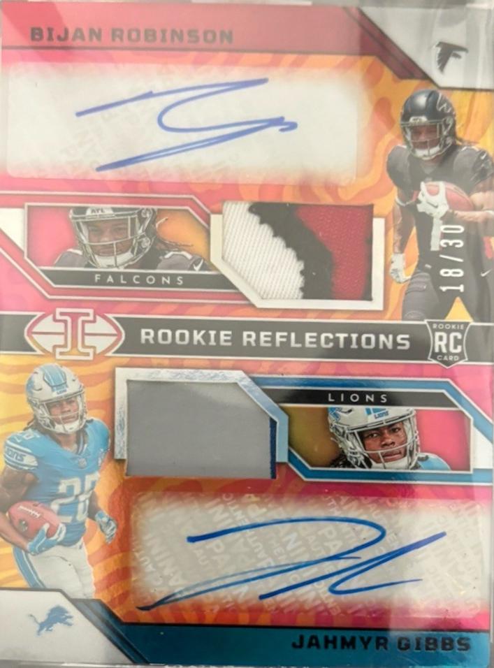 Bijan Robinson / Jahmyr Gibbs [Purple] #RRA-RB5