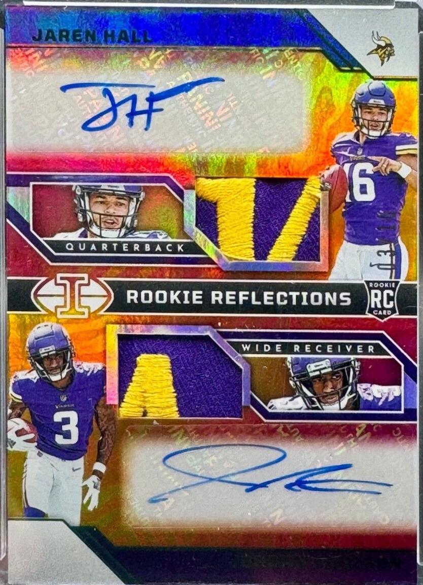 Jaren Hall / Jordan Addison [Purple] #RRA-MV
