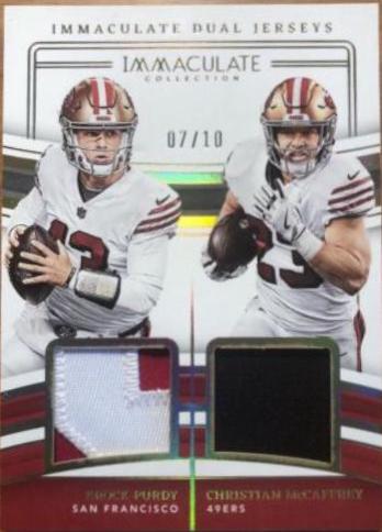 Brock Purdy / Christian McCaffrey [Gold] #11