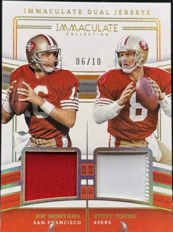 Joe Montana / Steve Young [Gold] #21