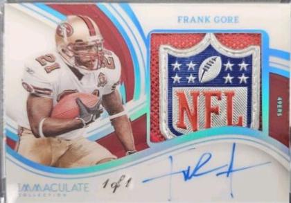 Frank Gore [NFL Shield] #1