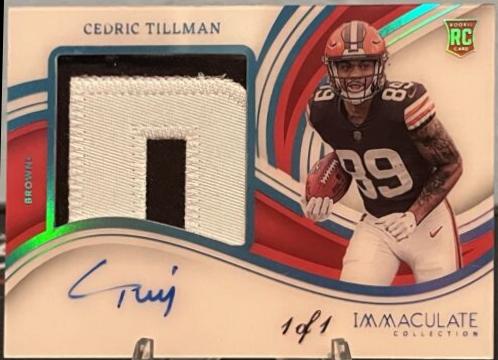Cedric Tillman [Platinum] #4
