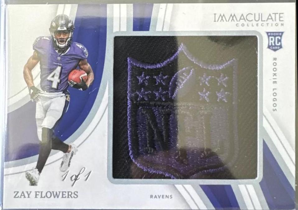 Zay Flowers [NFL Patch] #RFL-ZFLO