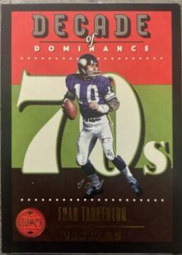 Fran Tarkenton [Black] #DOD-5