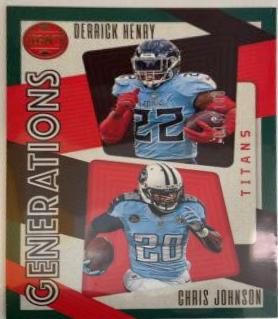Chris Johnson, Derrick Henry [Green] #GEN-7