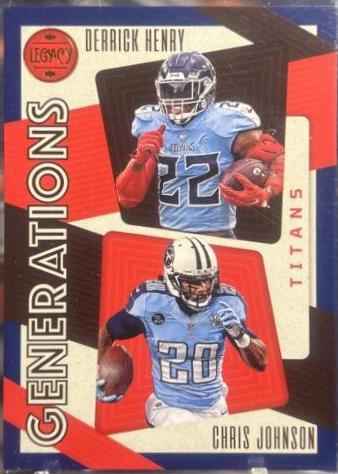 Chris Johnson, Derrick Henry [Indigo] #GEN-7
