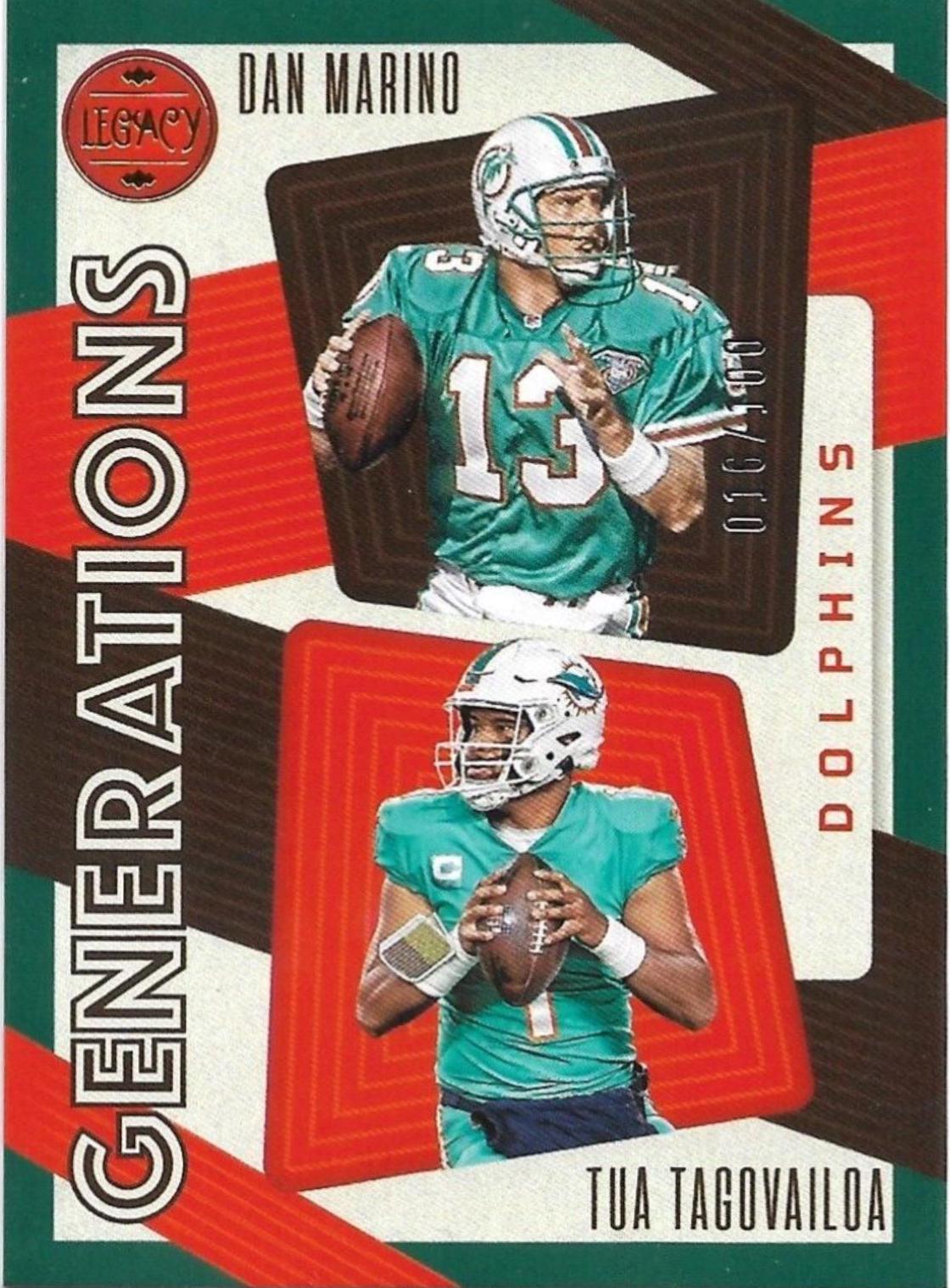 Dan Marino, Tua Tagovailoa [Green] #GEN-5