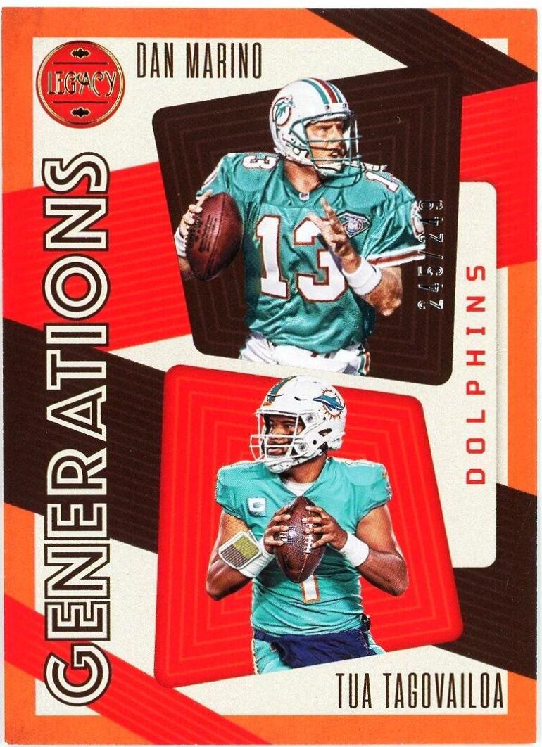 Dan Marino, Tua Tagovailoa [Orange] #GEN-5