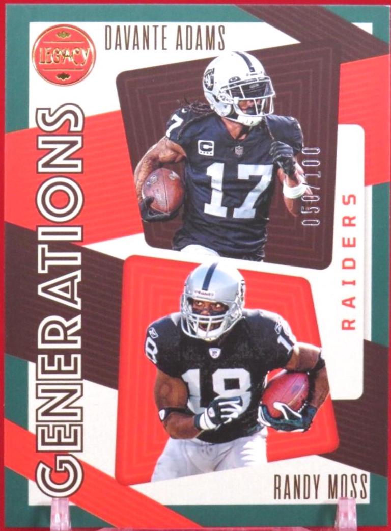 Davante Adams, Randy Moss [Green] #GEN-9