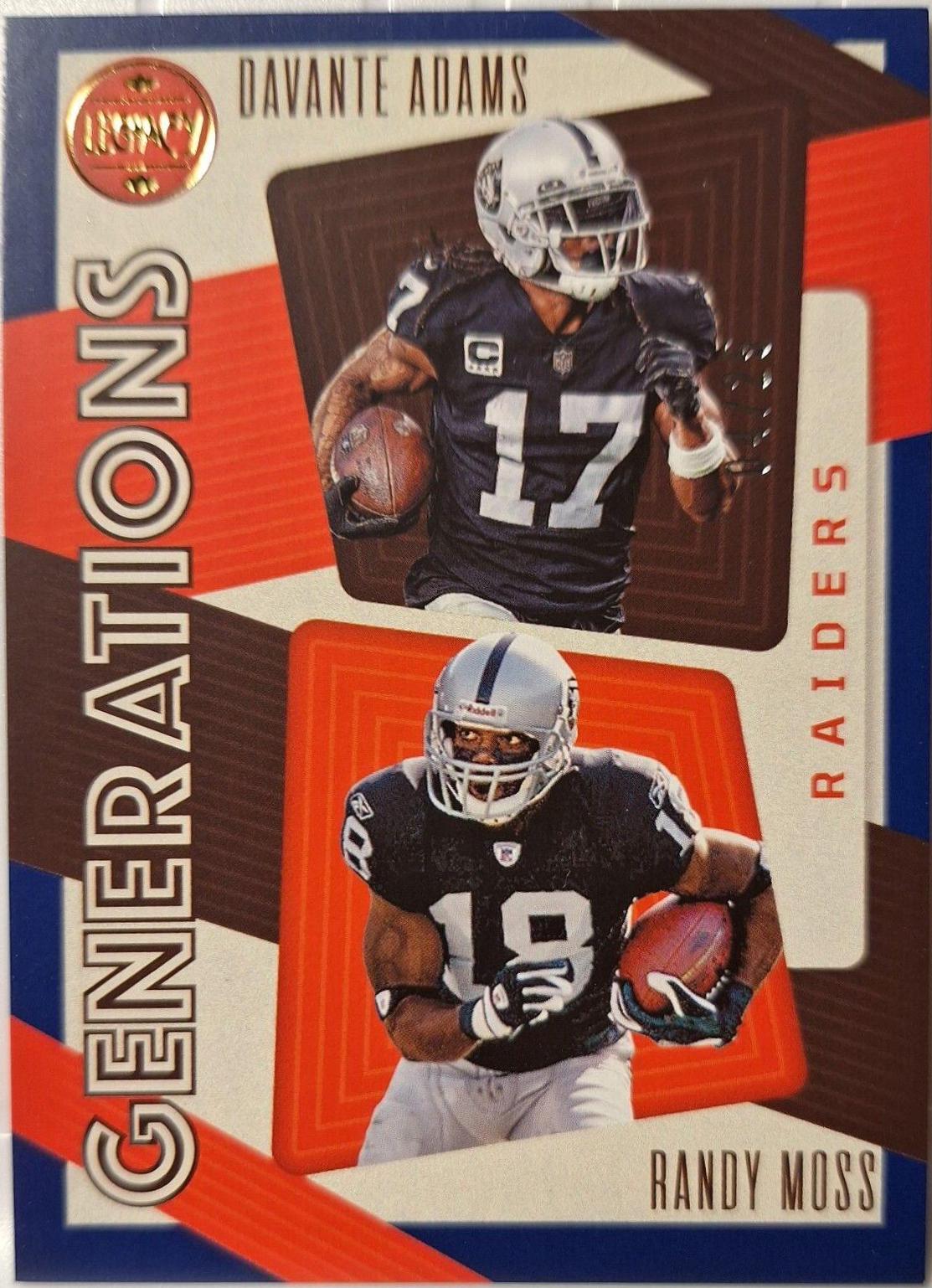 Davante Adams, Randy Moss [Indigo] #GEN-9