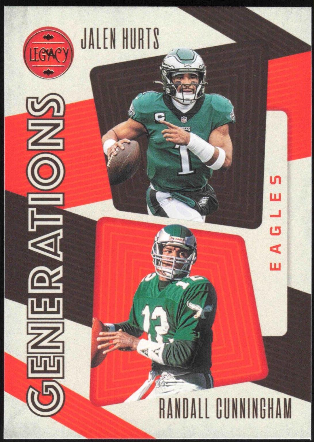 Jalen Hurts, Randall Cunningham #GEN-6