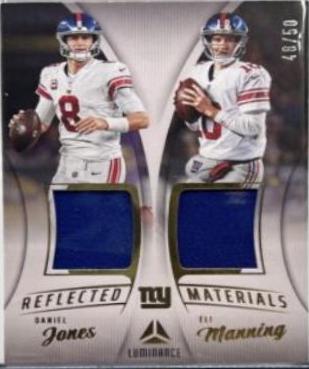 Eli Manning, Daniel Jones [Gold] #RM-2