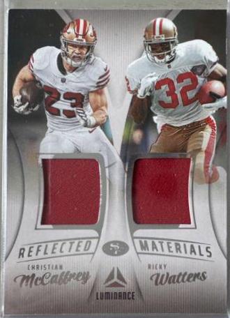 Ricky Watters, Christian McCaffrey #RM-8