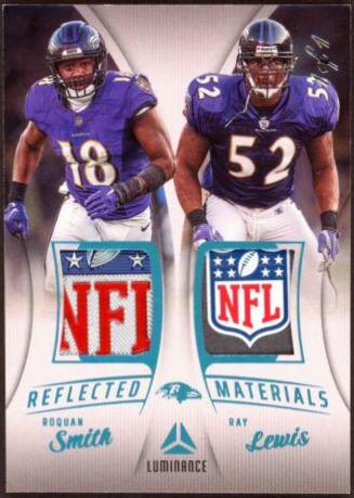 Roquan Smith, Ray Lewis [Prime Platinum] #RM-7