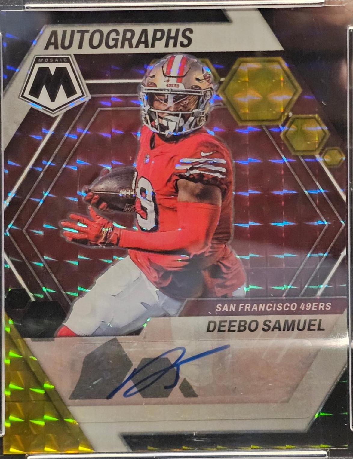 Deebo Samuel [Autograph Black Gold Choice] #AHDS