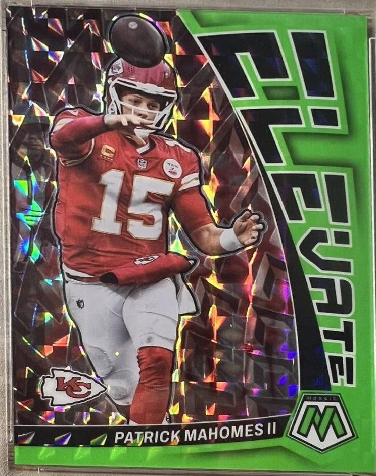 Patrick Mahomes II [Green Fluorescent] #E-PM