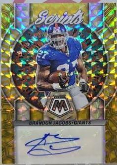 Brandon Jacobs [No Huddle Gold] #S55
