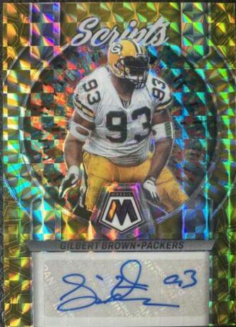 Gilbert Brown [No Huddle Gold] #S26