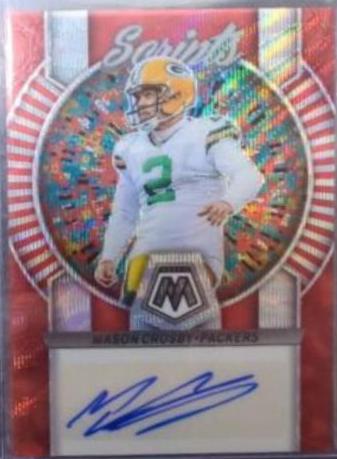 Mason Crosby [Red Wave] #S21