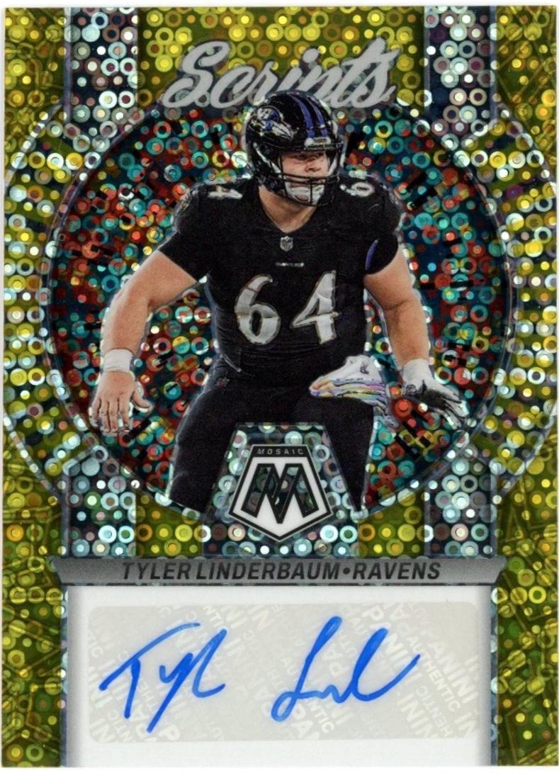 Tyler Linderbaum [Gold] #S43